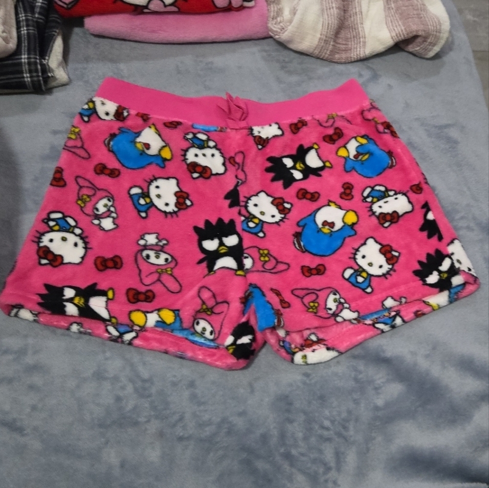 Sanrio Hello Kitty Pink and Yellow Fleece Apparel